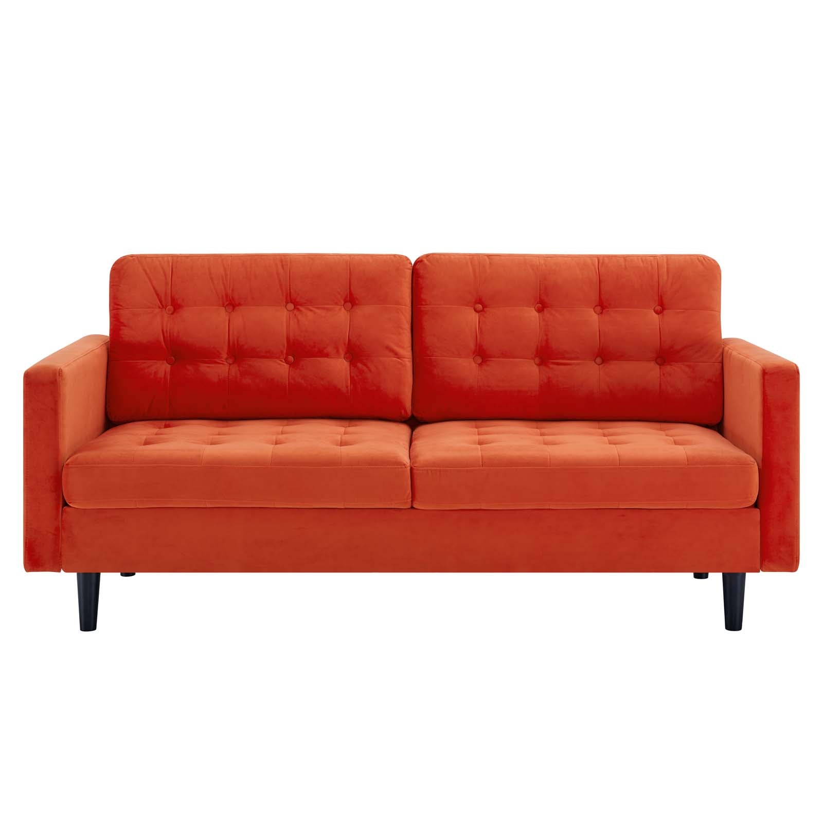 Exalt Tufted Performance Velvet Sofa By HouseBean