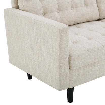 Exalt Tufted Fabric Sofa by Modway