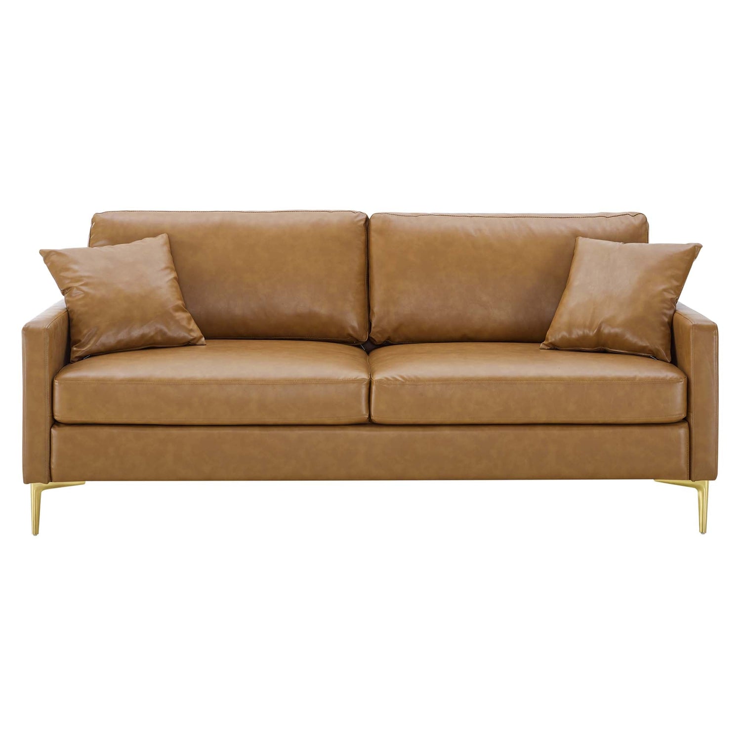 Juliana Vegan Leather Sofa by Modway