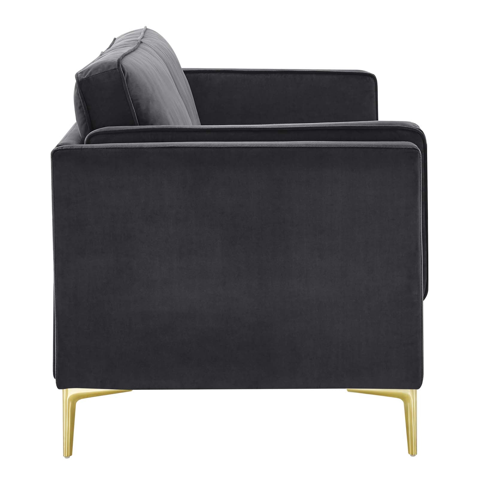 Kaiya Performance Velvet Sofa By HouseBean