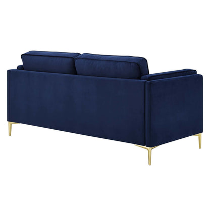 Kaiya Performance Velvet Sofa By HouseBean