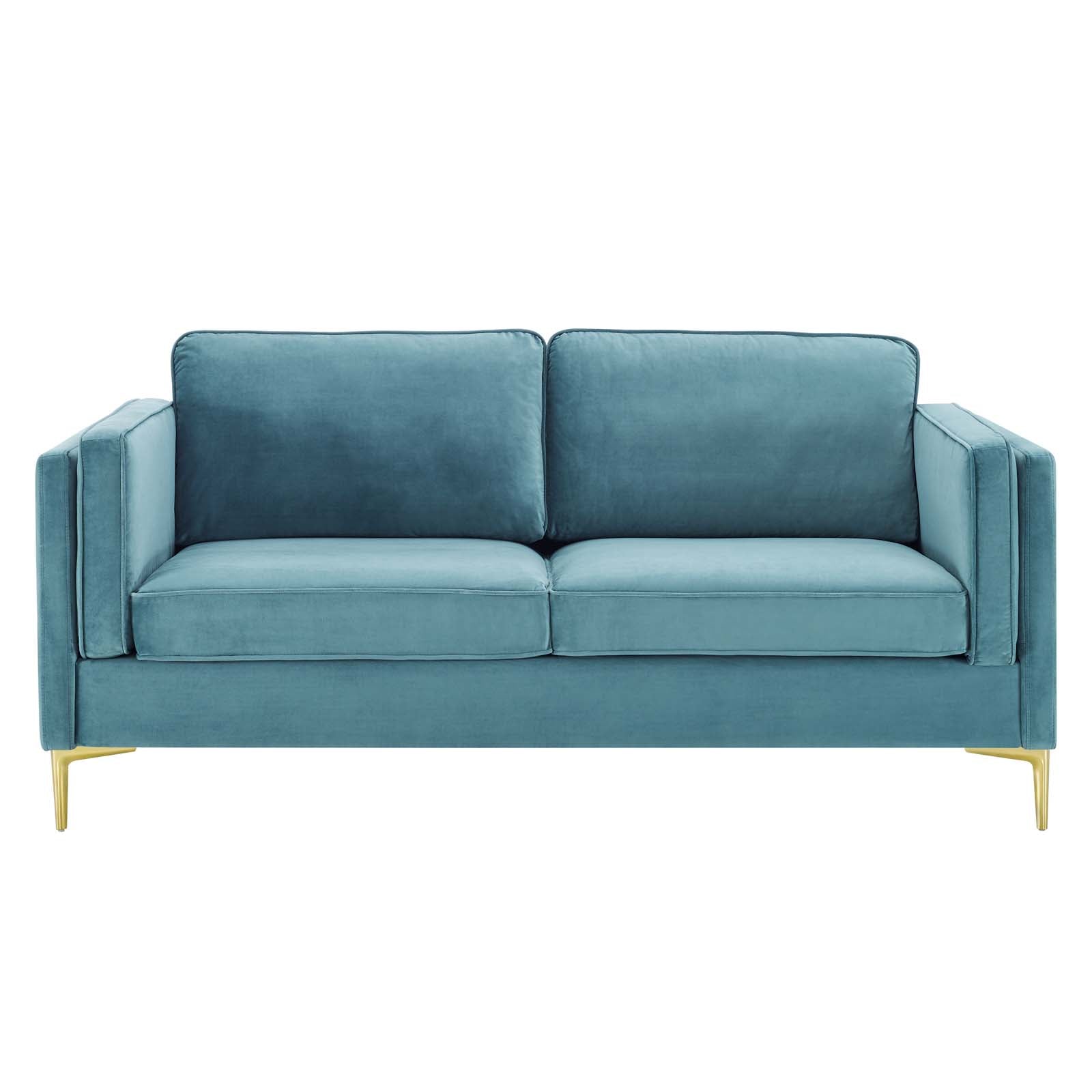 Kaiya Performance Velvet Sofa By HouseBean