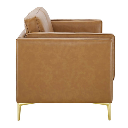 Kaiya Vegan Leather Sofa by Modway
