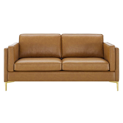 Kaiya Vegan Leather Sofa By HouseBean