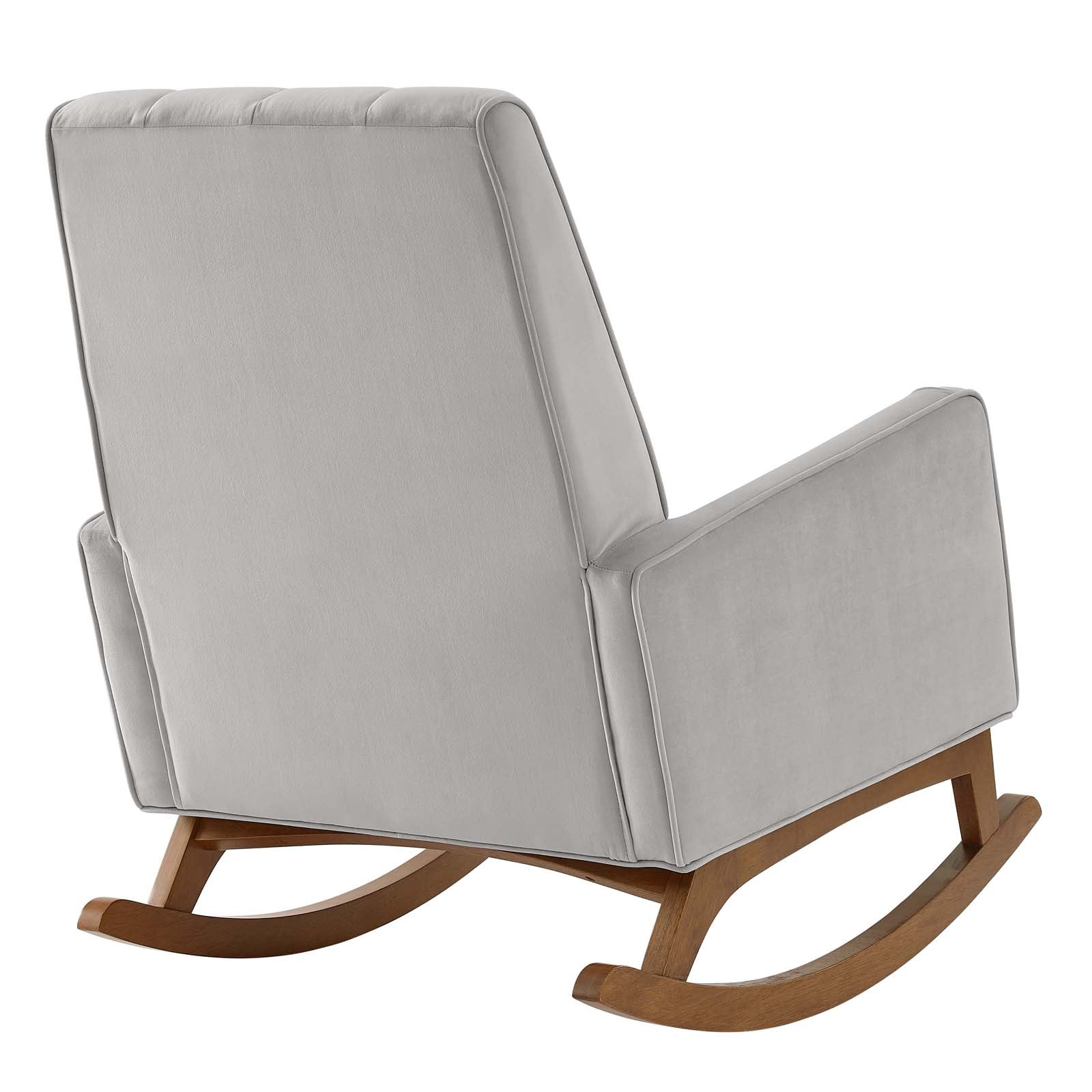 Sway Performance Velvet Rocking Chair By HouseBean