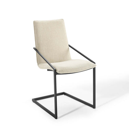 Pitch Dining Armchair Upholstered Fabric Set of 2 by Modway