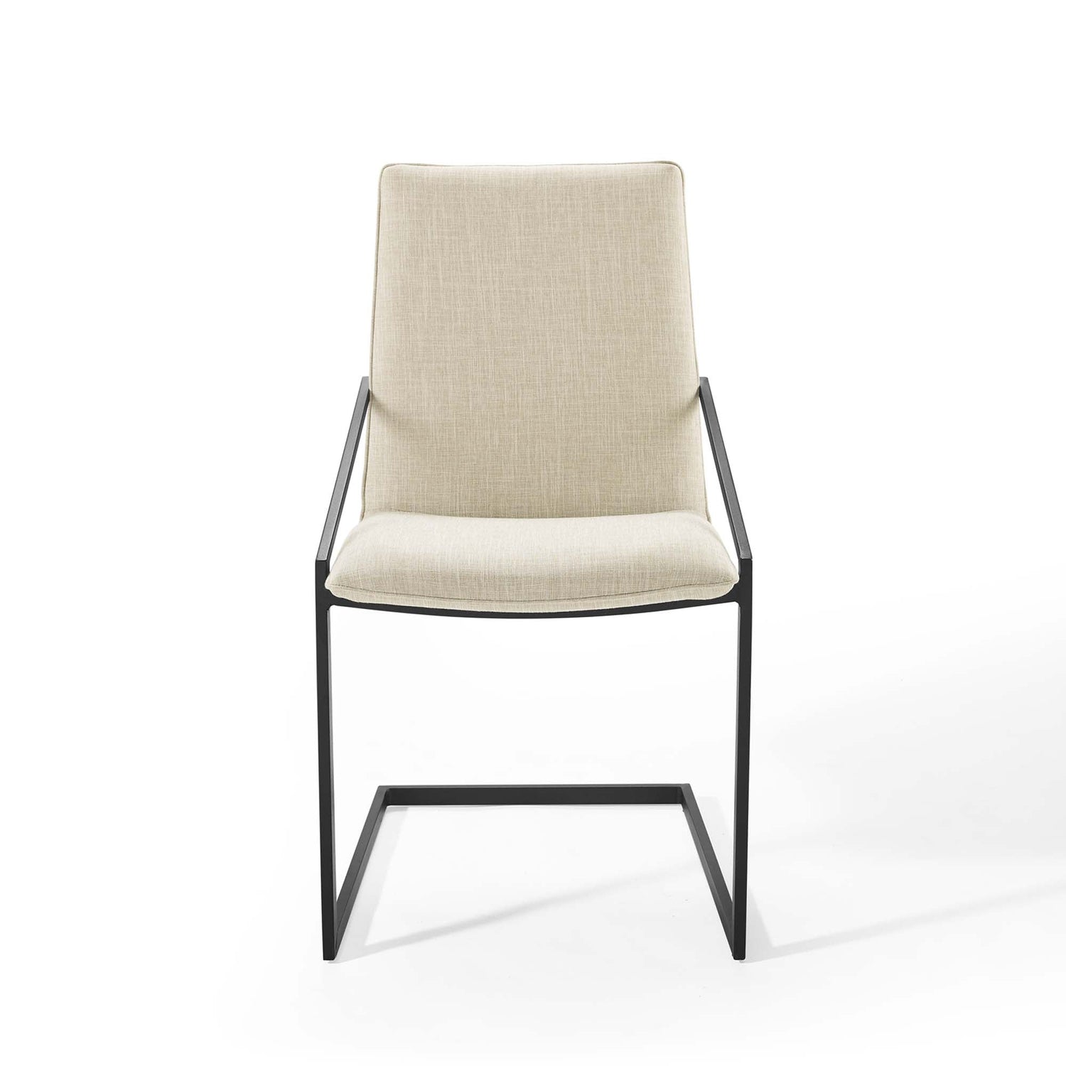 Pitch Dining Armchair Upholstered Fabric Set of 2 by Modway