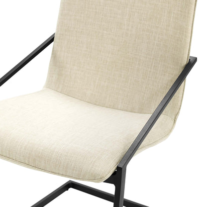 Pitch Dining Armchair Upholstered Fabric Set of 2 by Modway