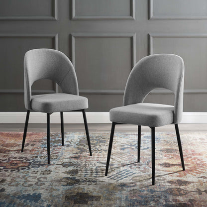 Rouse Dining Side Chair Upholstered Fabric Set of 2 by Modway
