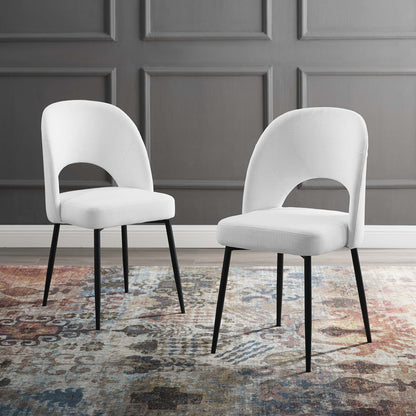 Rouse Dining Side Chair Upholstered Fabric Set of 2 by Modway