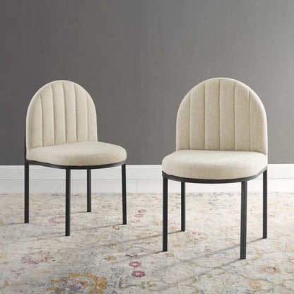 Isla Dining Side Chair Upholstered Fabric Set of 2 by Modway