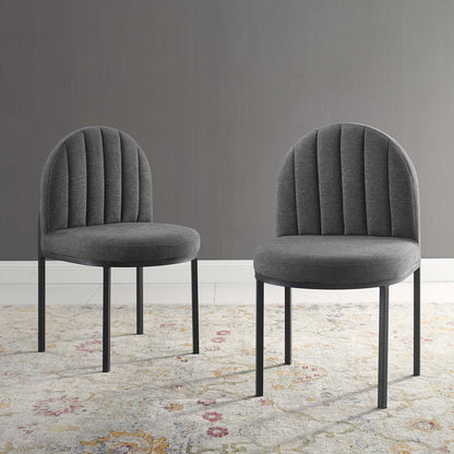 Isla Dining Side Chair Upholstered Fabric Set of 2 by Modway
