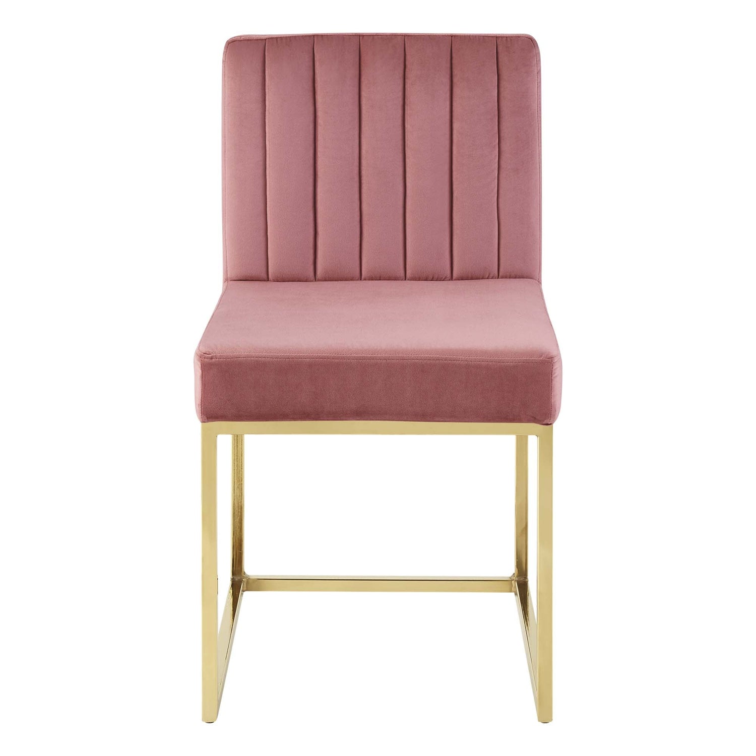 Carriage Performance Velvet Dining Chair Set of 2 by Modway