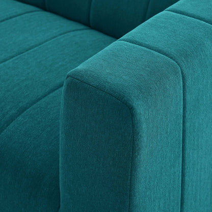 Bartlett Upholstered Fabric 2-Piece Loveseat by Modway