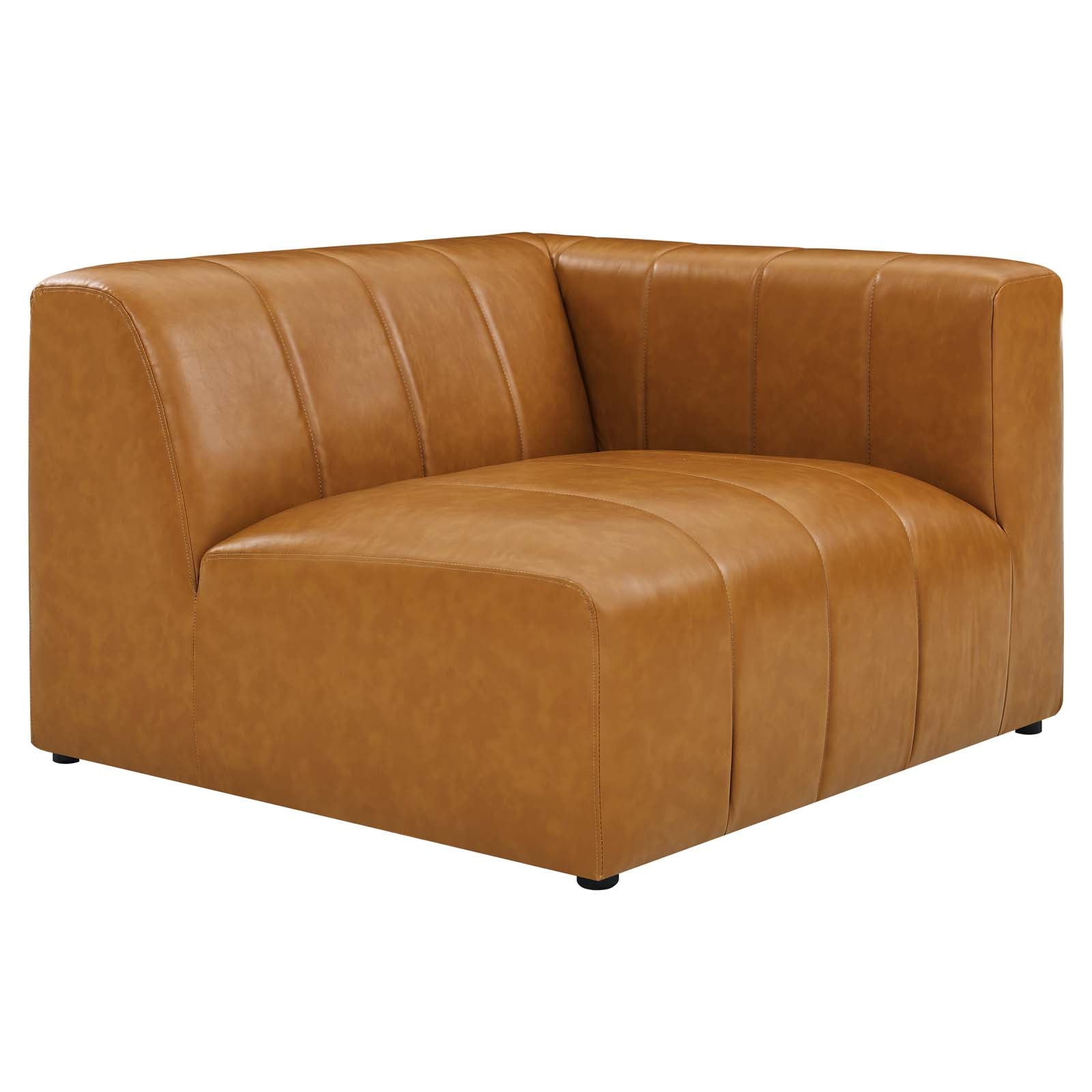 Bartlett Vegan Leather 2-Piece Loveseat By HouseBean