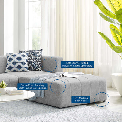 Bartlett Upholstered Fabric 4-Piece Sectional Sofa by Modway