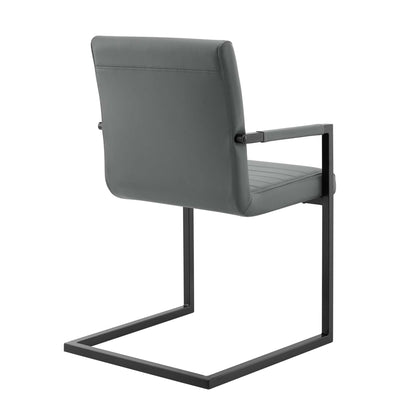 Savoy Vegan Leather Dining Chairs - Set of 2 by Modway