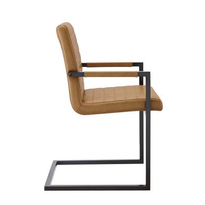 Savoy Vegan Leather Dining Chairs - Set of 2 by Modway
