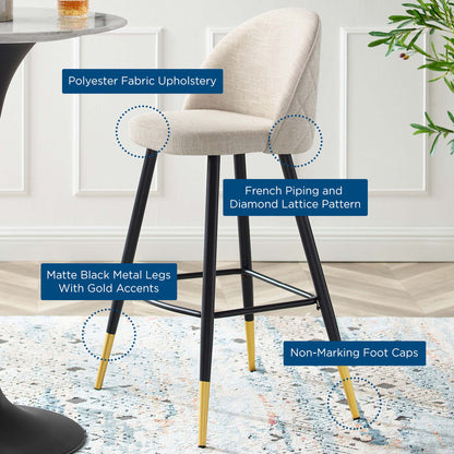 Cordial Fabric Bar Stools - Set of 2 by Modway