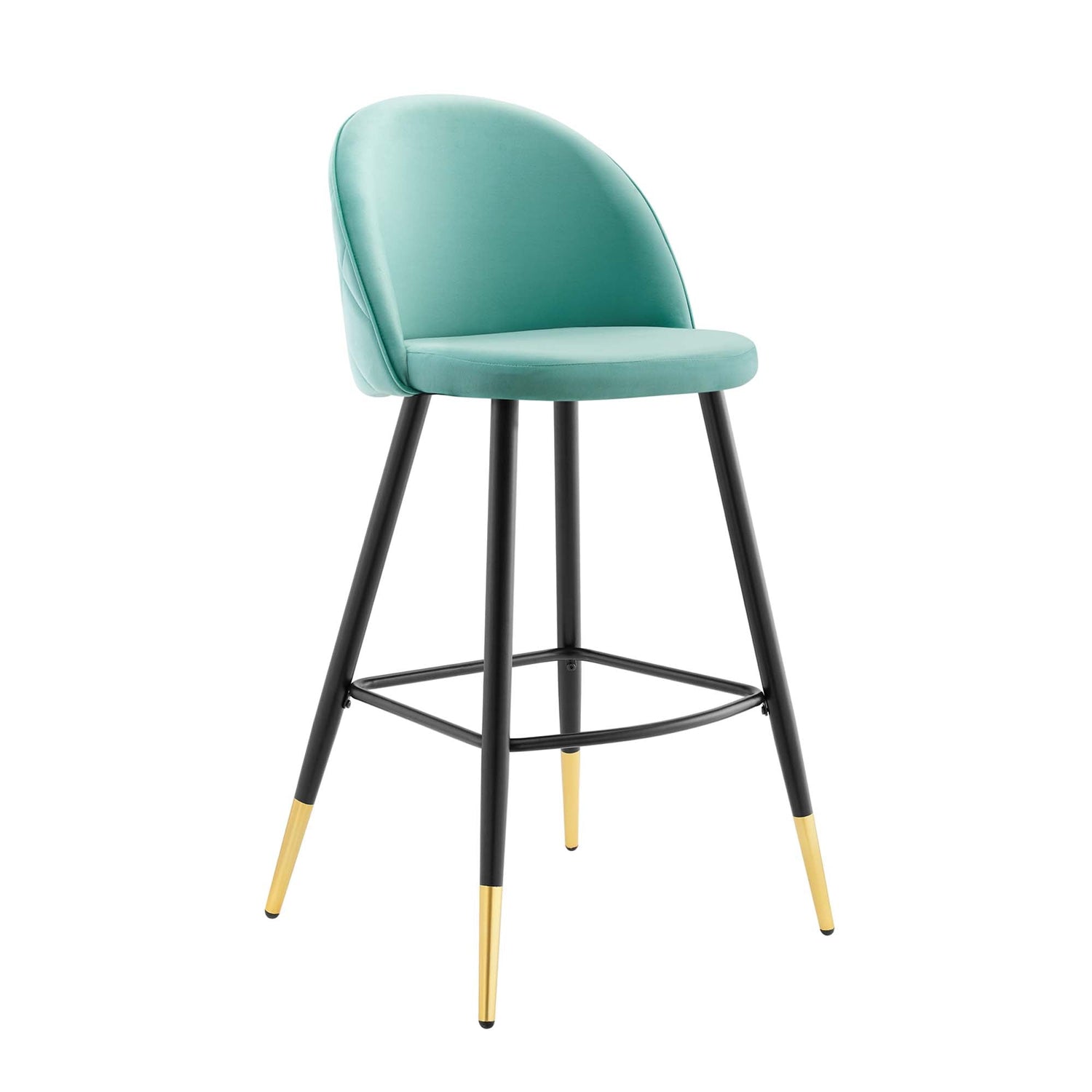 Cordial Performance Velvet Bar Stools - Set of 2 by Modway
