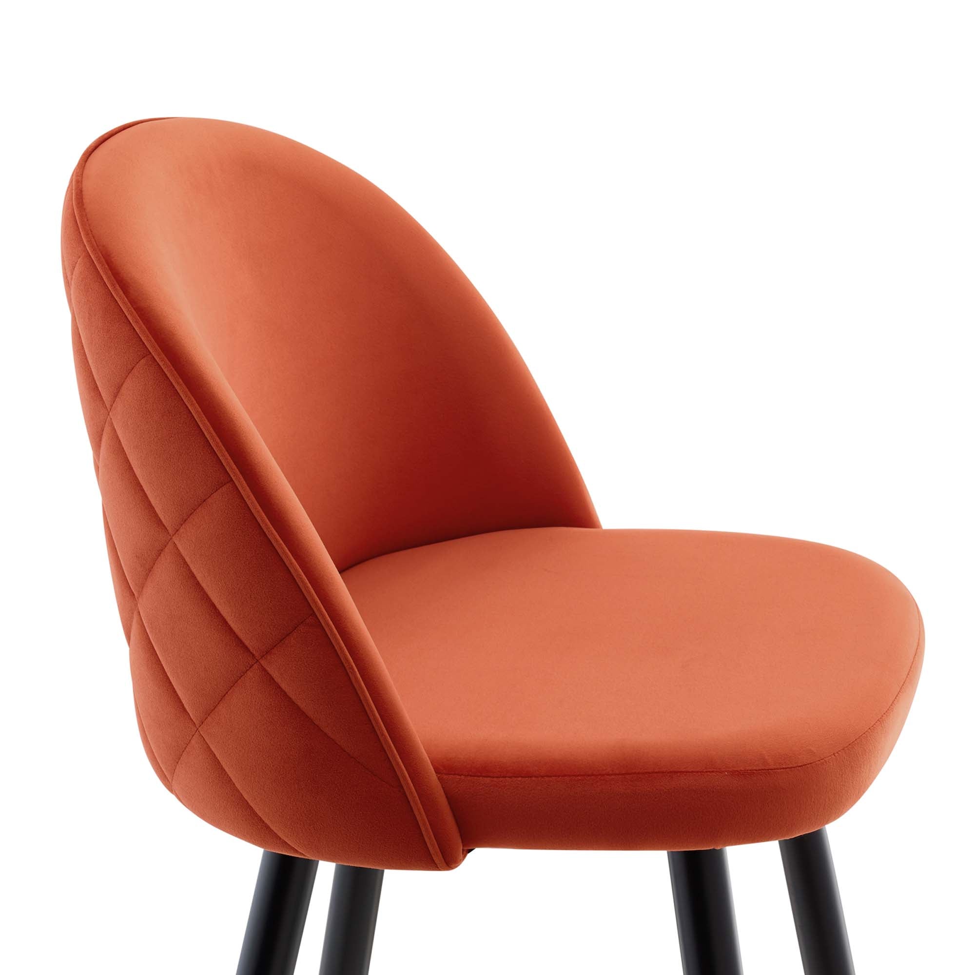 Cordial Performance Velvet Bar Stools - Set of 2 by Modway