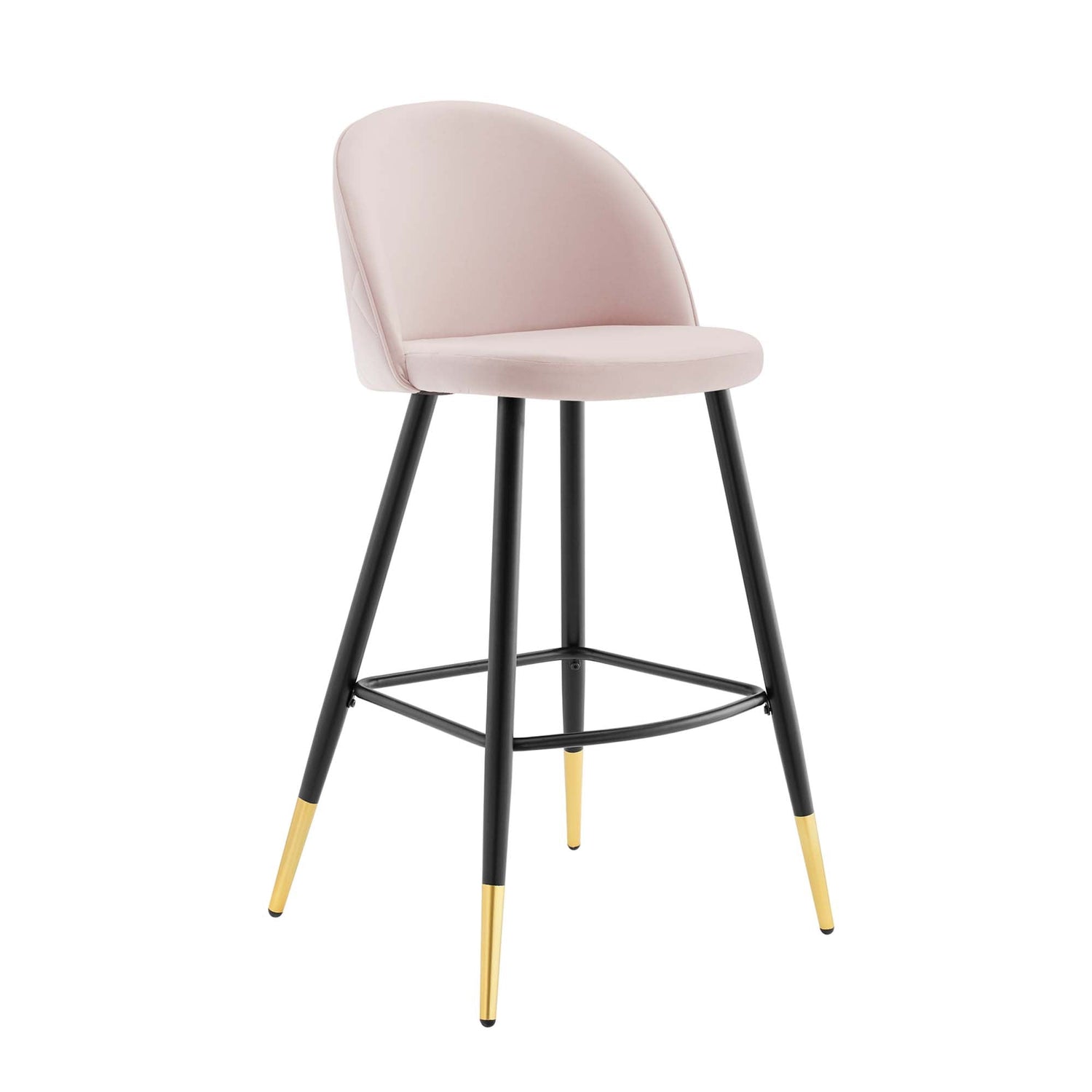 Cordial Performance Velvet Bar Stools - Set of 2 by Modway