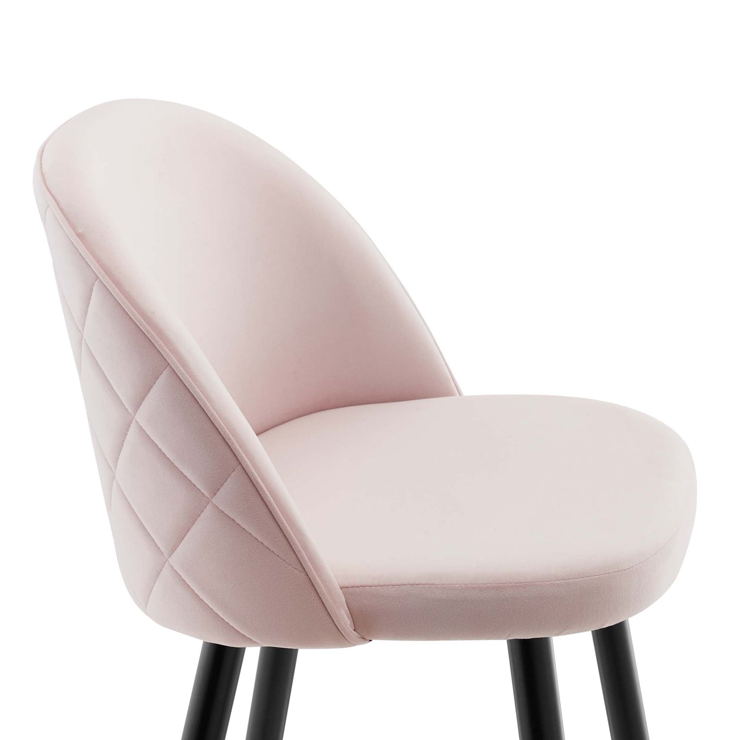 Cordial Performance Velvet Bar Stools - Set of 2 by Modway