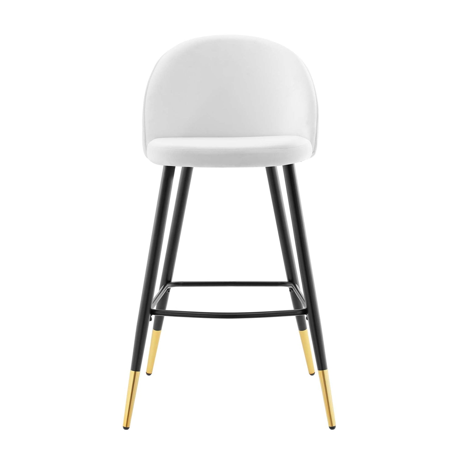 Cordial Performance Velvet Bar Stools - Set of 2 by Modway