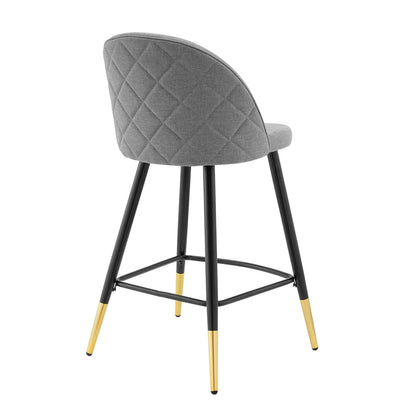 Cordial Fabric Counter Stools - Set of 2 By HouseBean