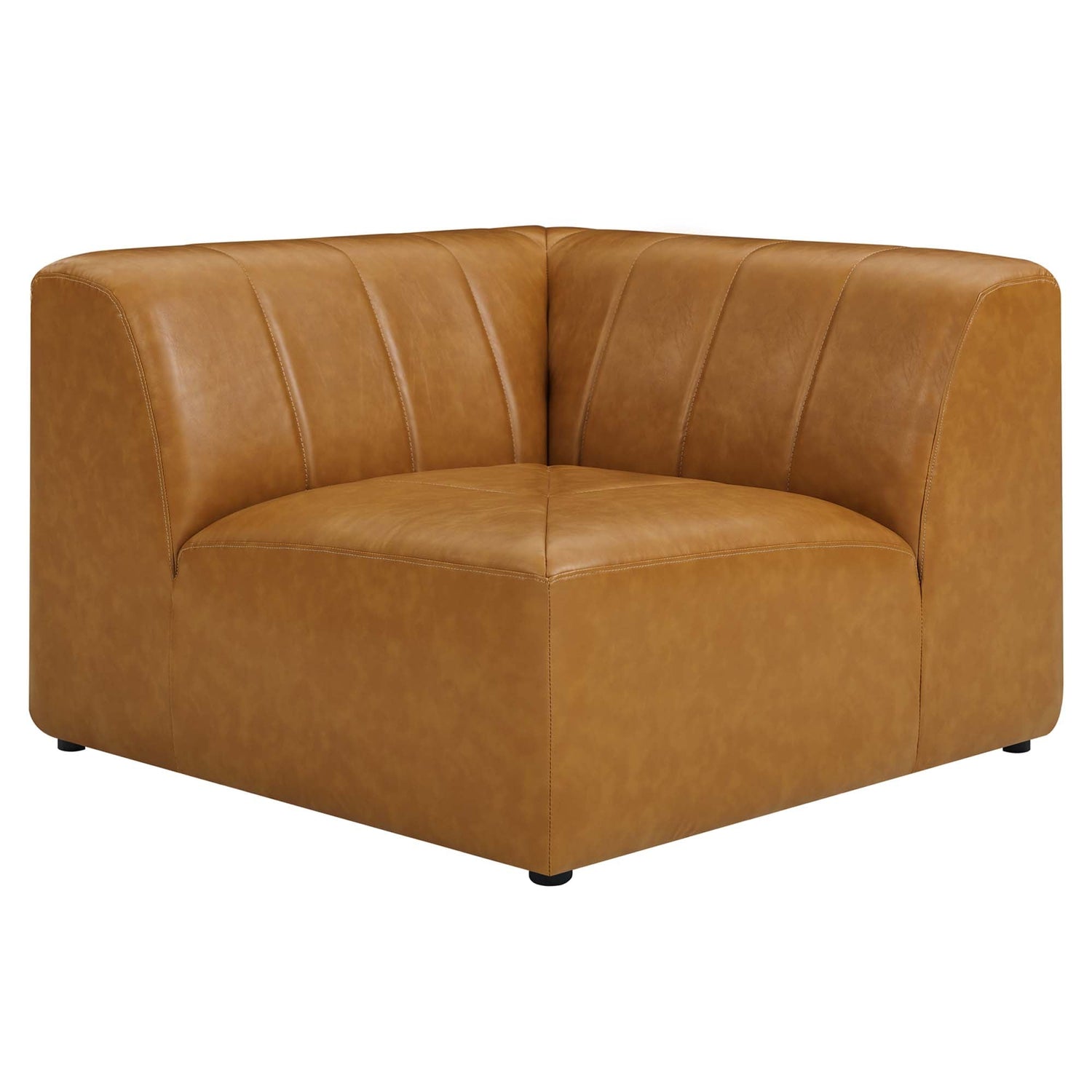 Bartlett Vegan Leather 6-Piece Sectional Sofa by Modway