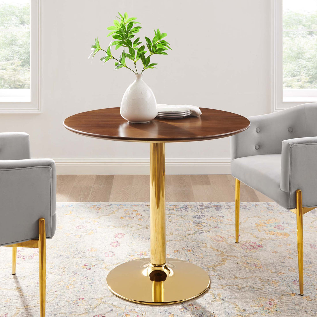 Verne 35&quot; Dining Table by Modway