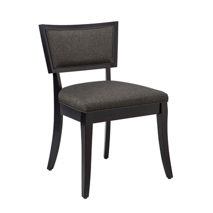 Pristine Upholstered Fabric Dining Chairs Set of 2 by Modway