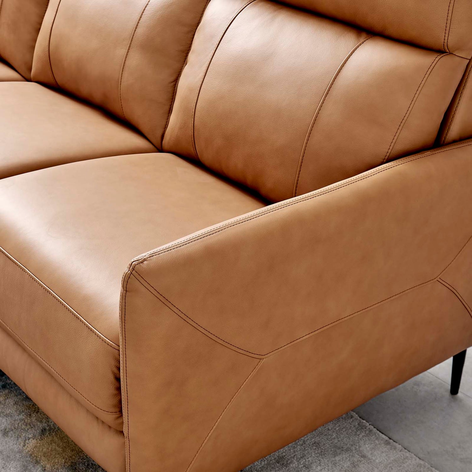 Huxley Leather Sofa By HouseBean