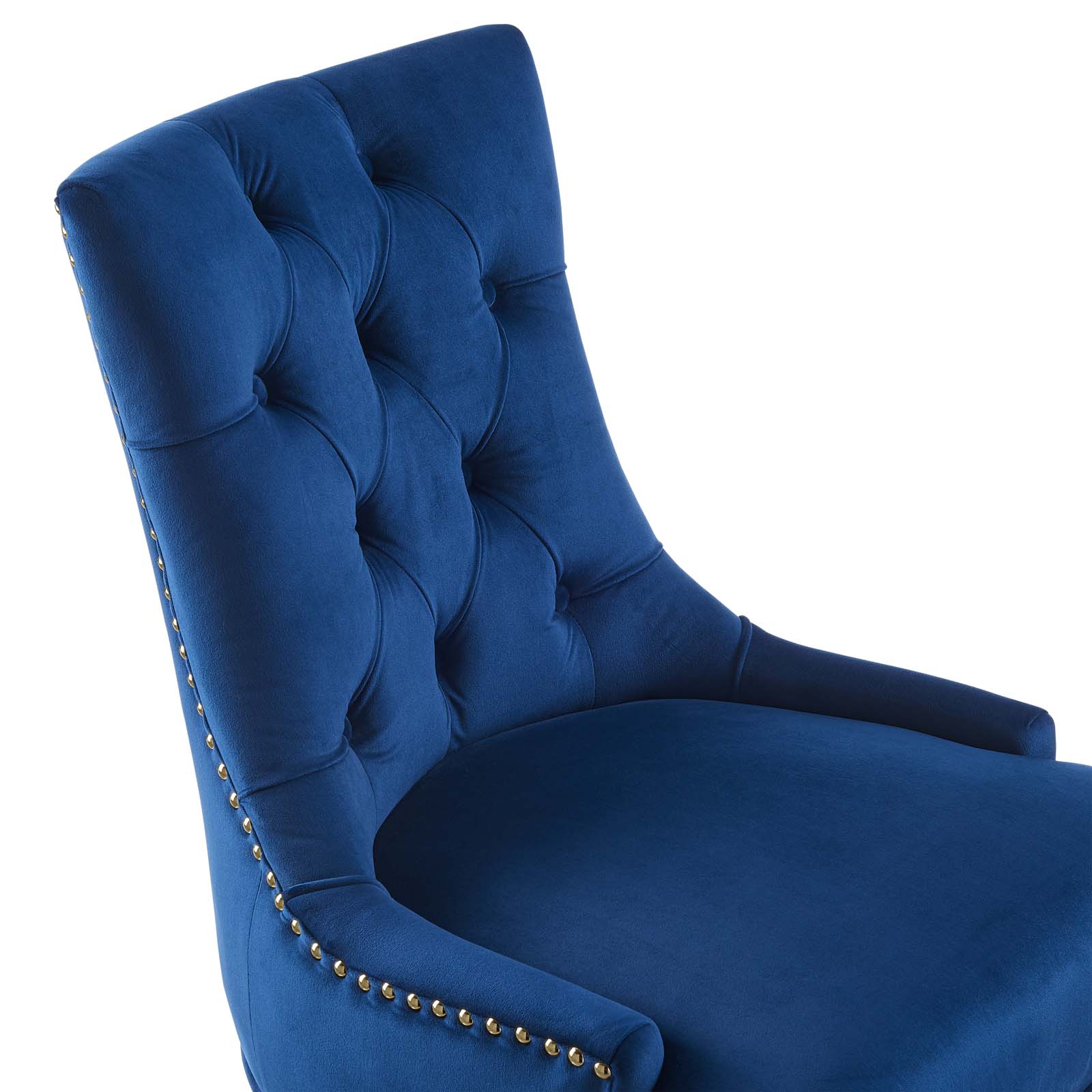 Regent Tufted Performance Velvet Office Chair By HouseBean