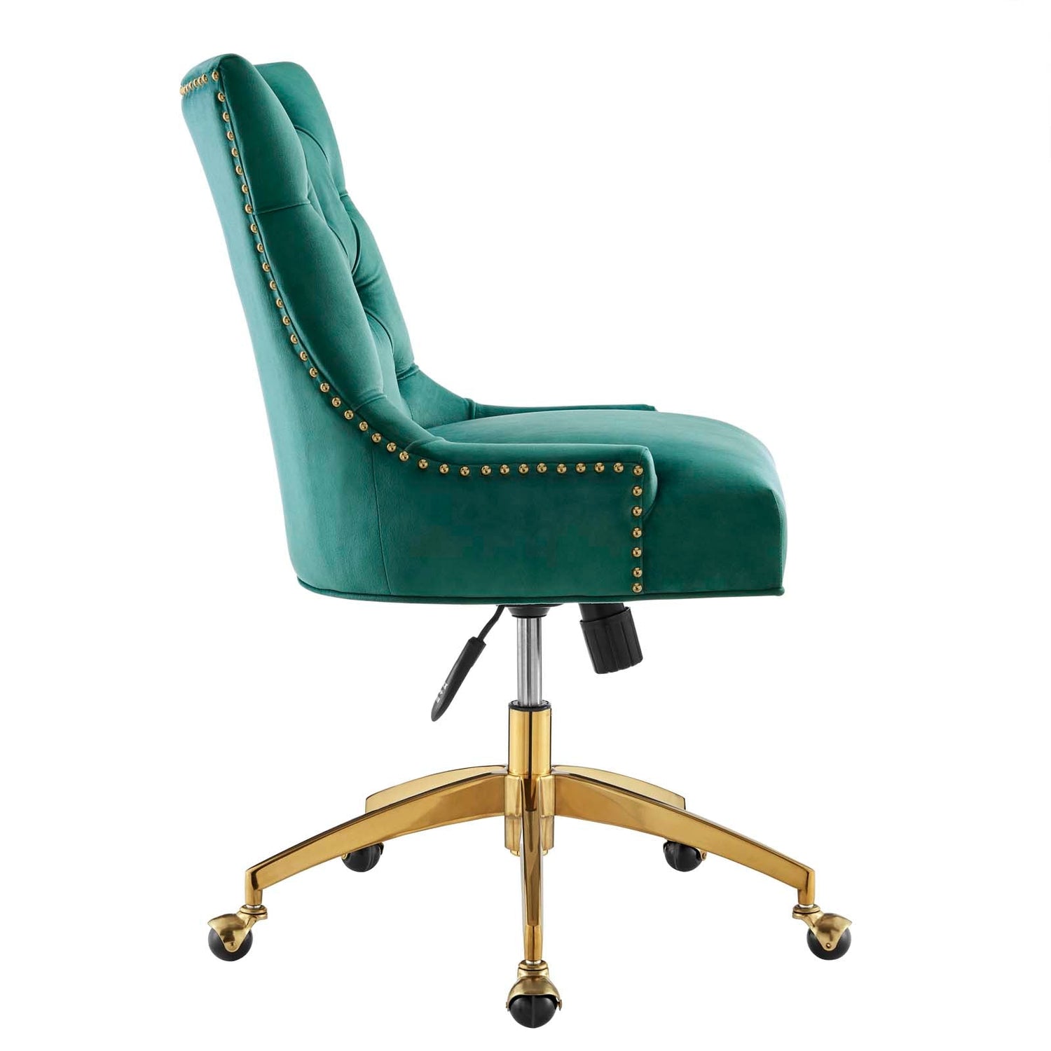 Regent Tufted Performance Velvet Office Chair By HouseBean