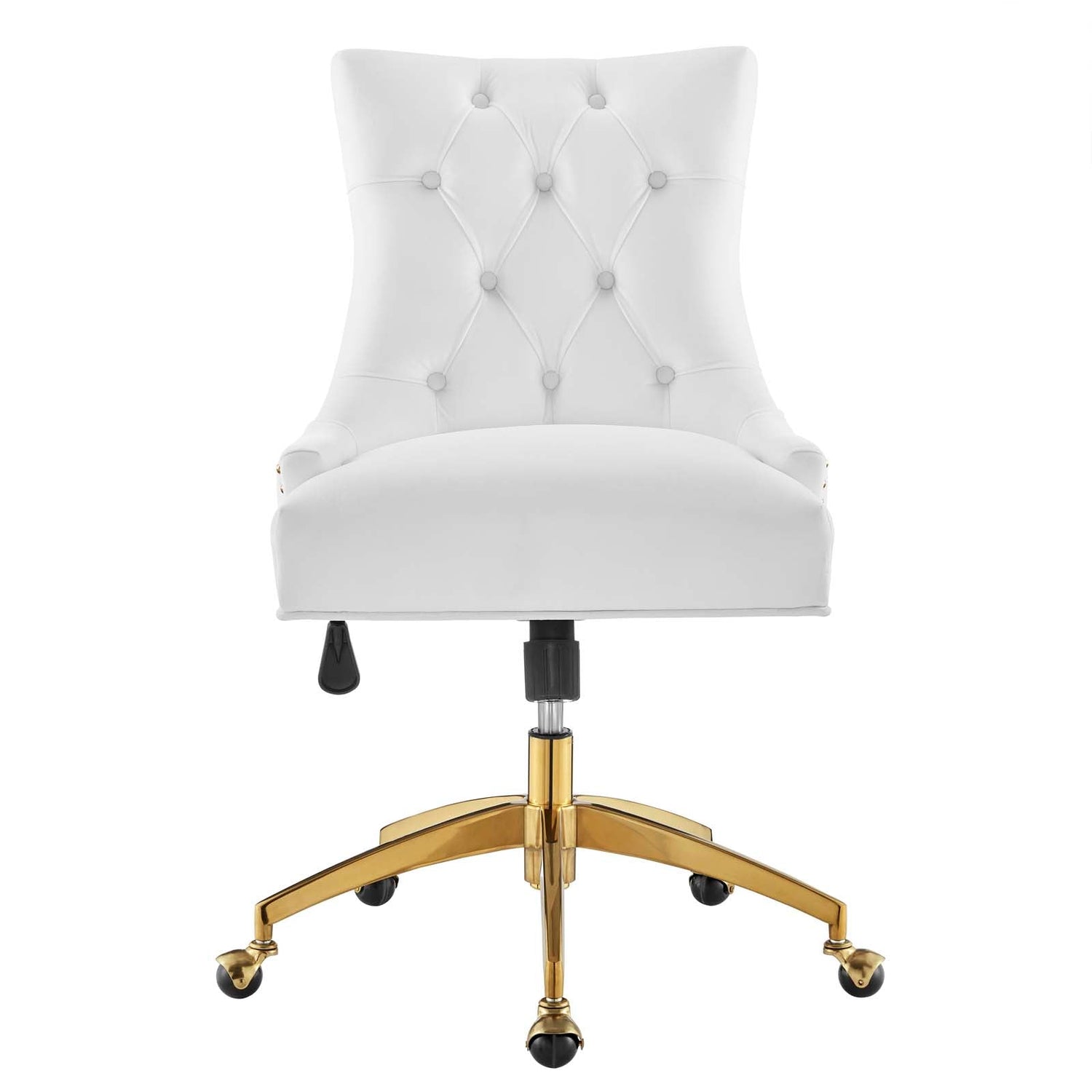 Regent Tufted Performance Velvet Office Chair By HouseBean