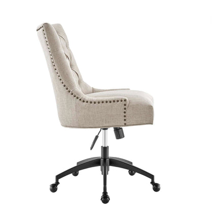 Regent Tufted Fabric Office Chair By HouseBean