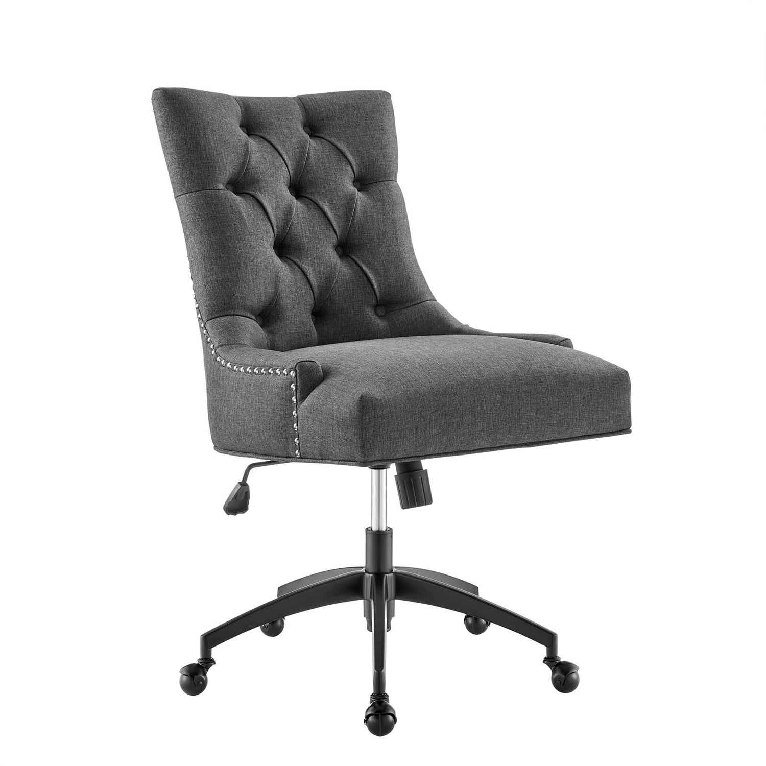 Regent Tufted Fabric Office Chair By HouseBean