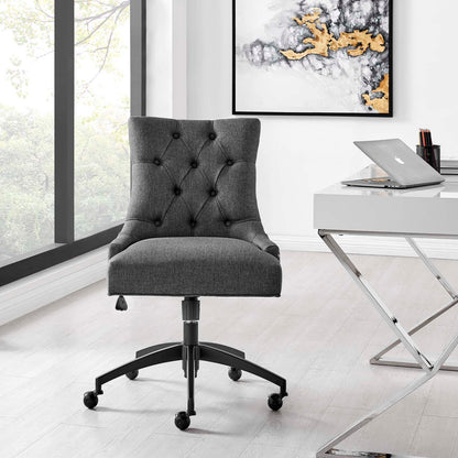 Regent Tufted Fabric Office Chair By HouseBean