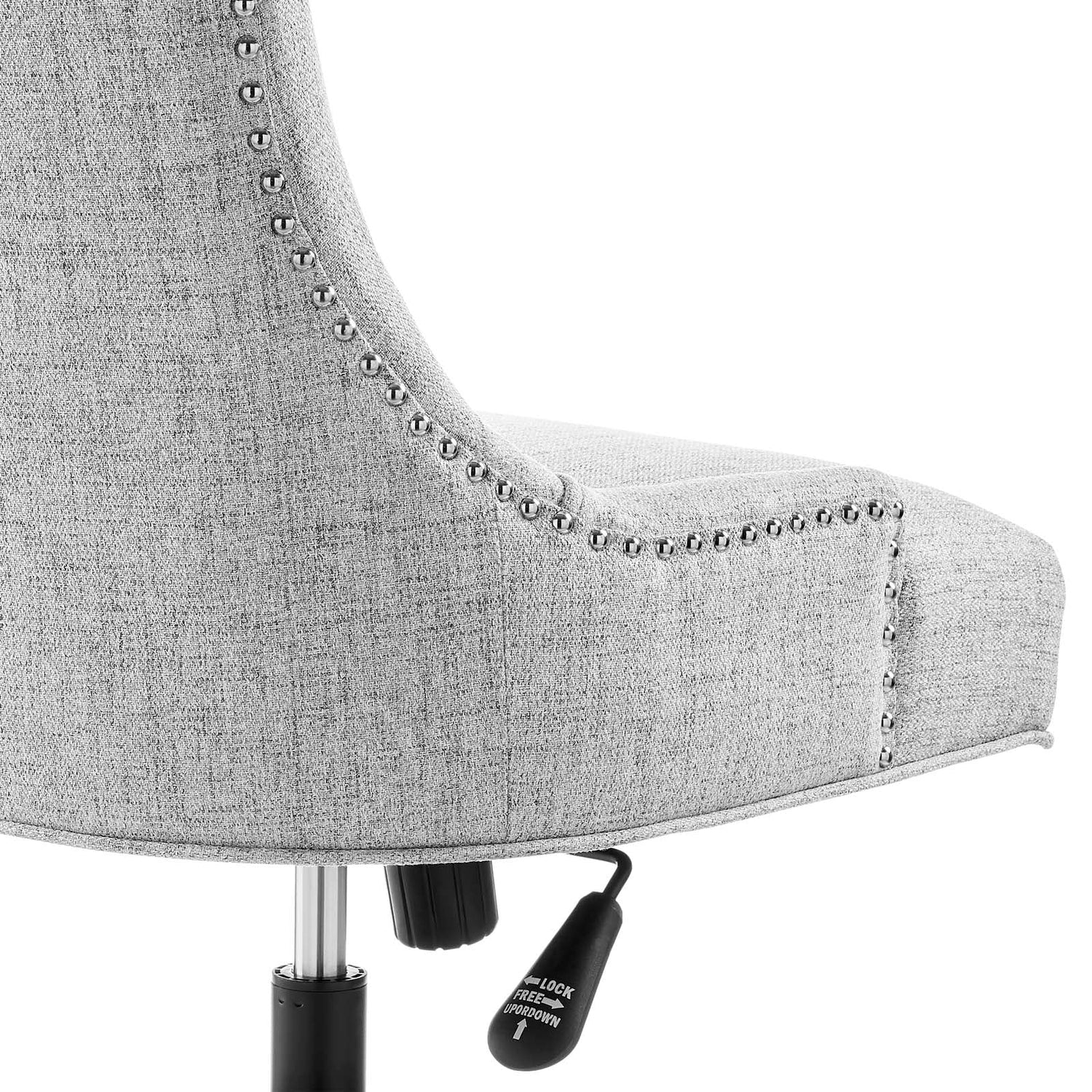 Regent Tufted Fabric Office Chair By HouseBean