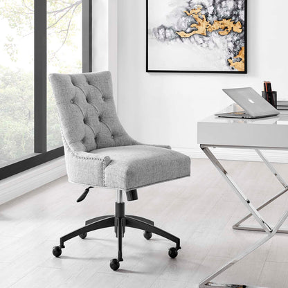 Regent Tufted Fabric Office Chair By HouseBean