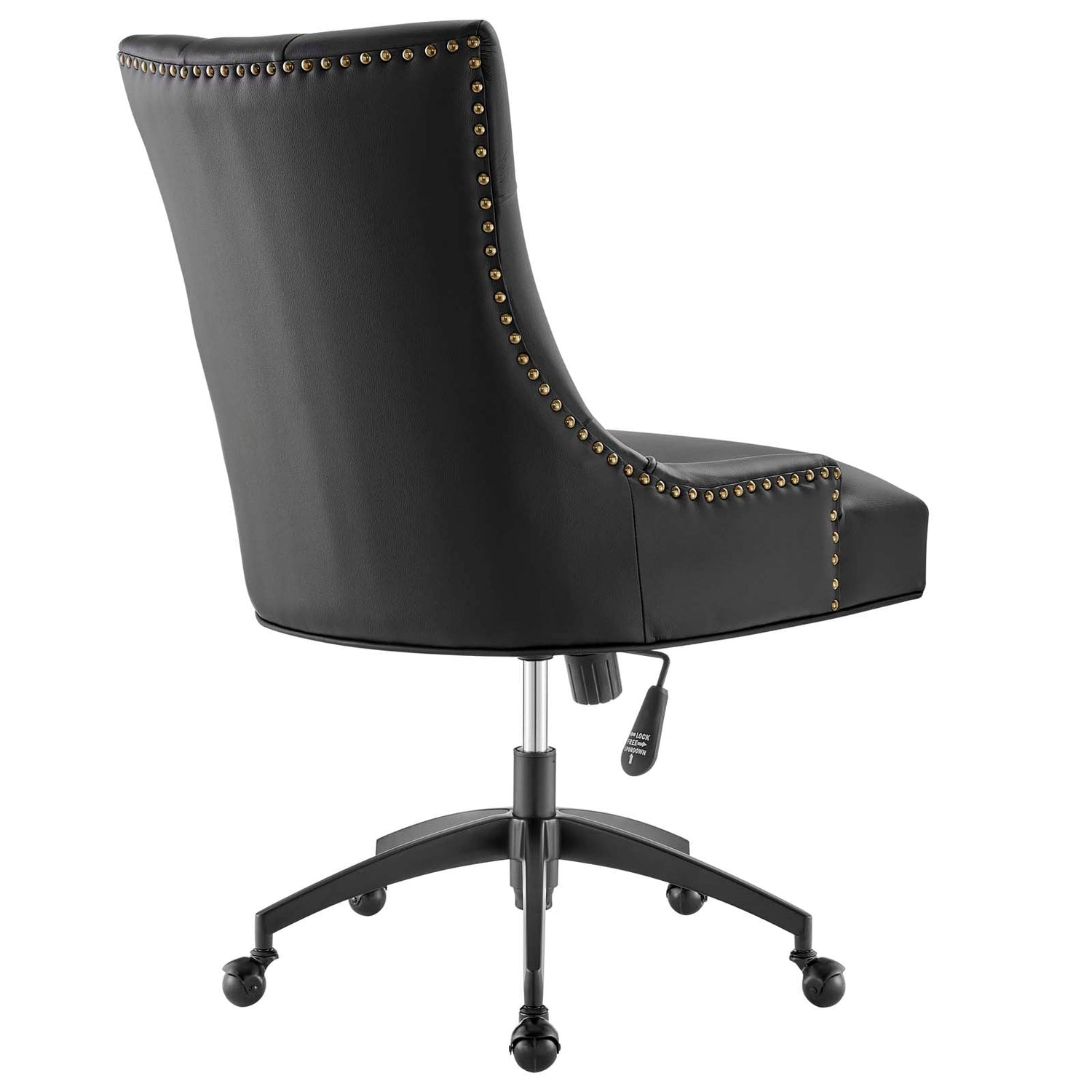 Regent Tufted Vegan Leather Office Chair By HouseBean