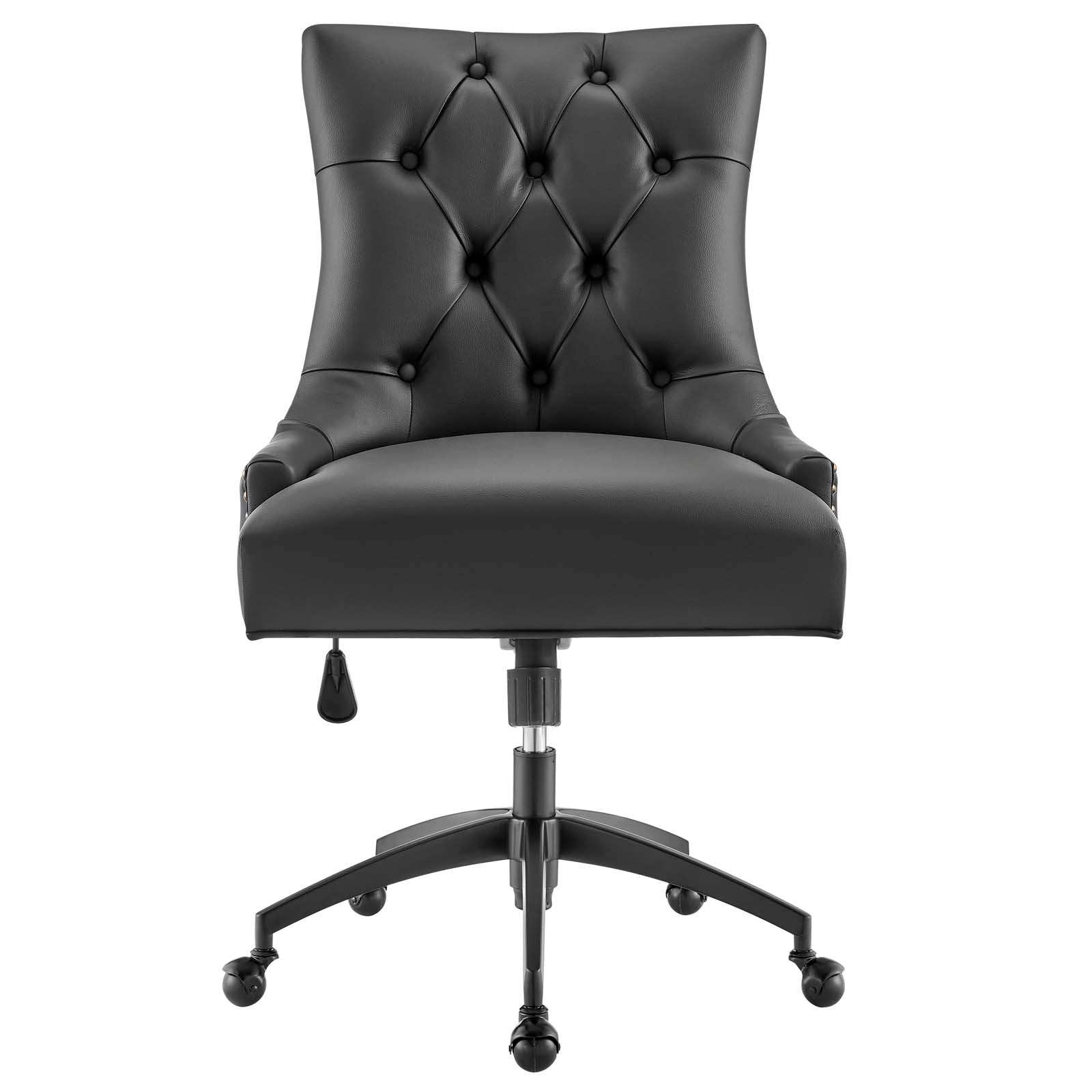 Regent Tufted Vegan Leather Office Chair By HouseBean