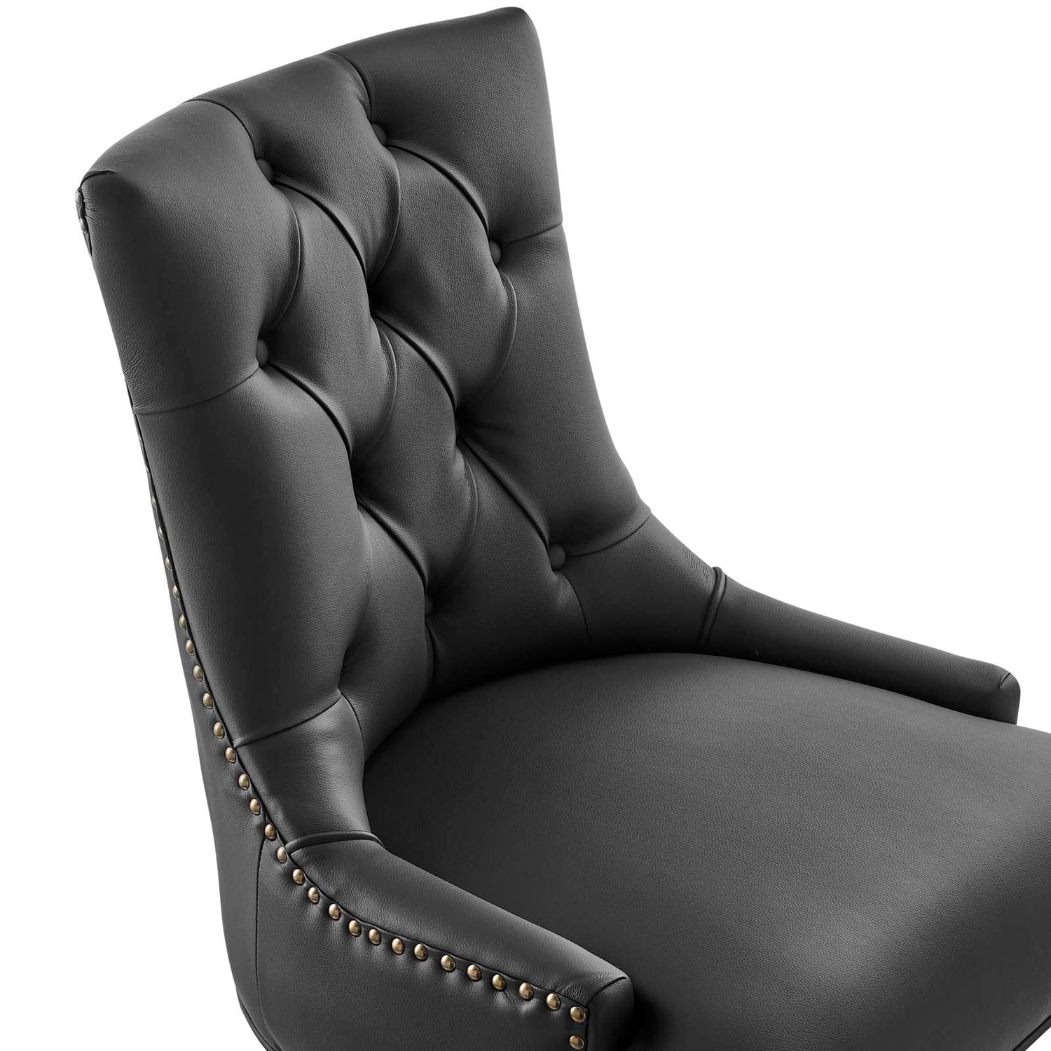 Regent Tufted Vegan Leather Office Chair By HouseBean