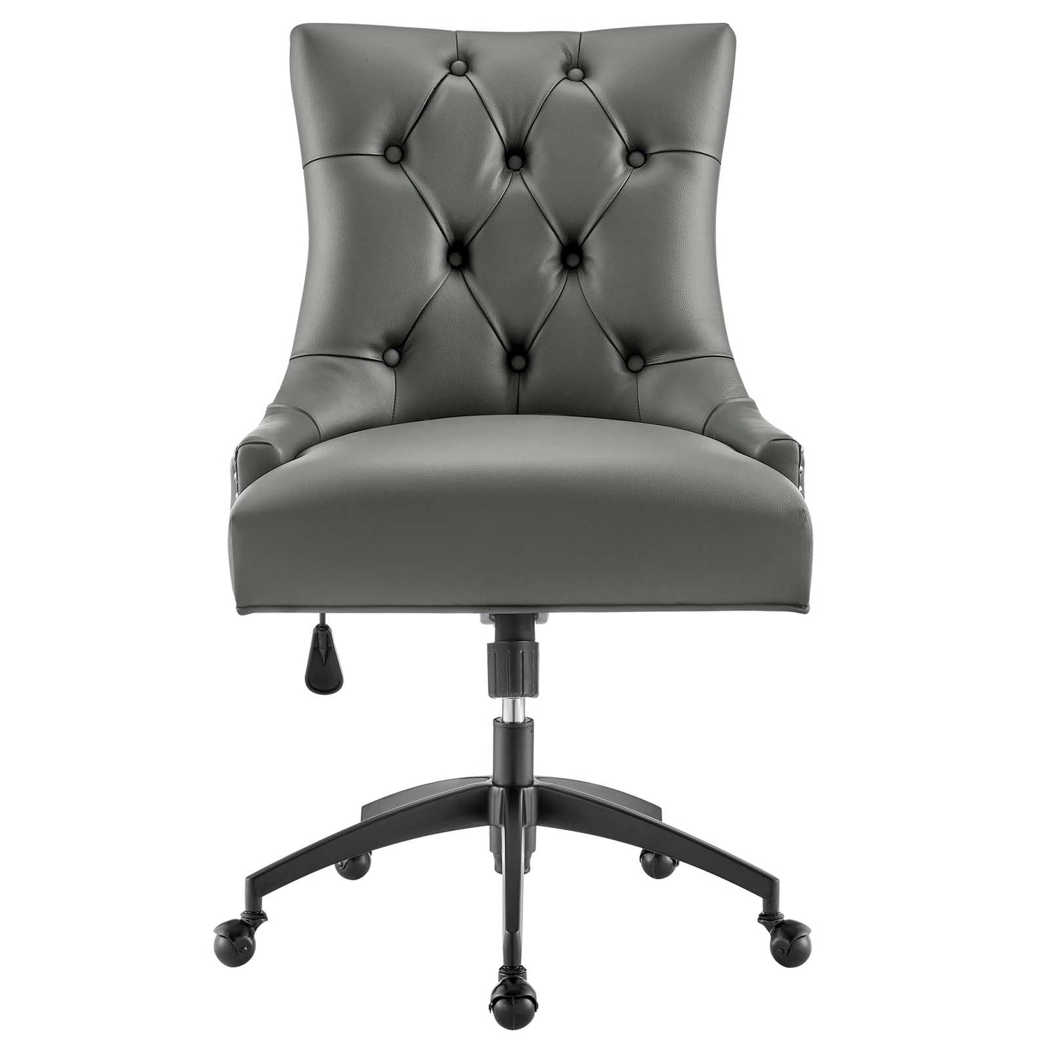 Regent Tufted Vegan Leather Office Chair By HouseBean