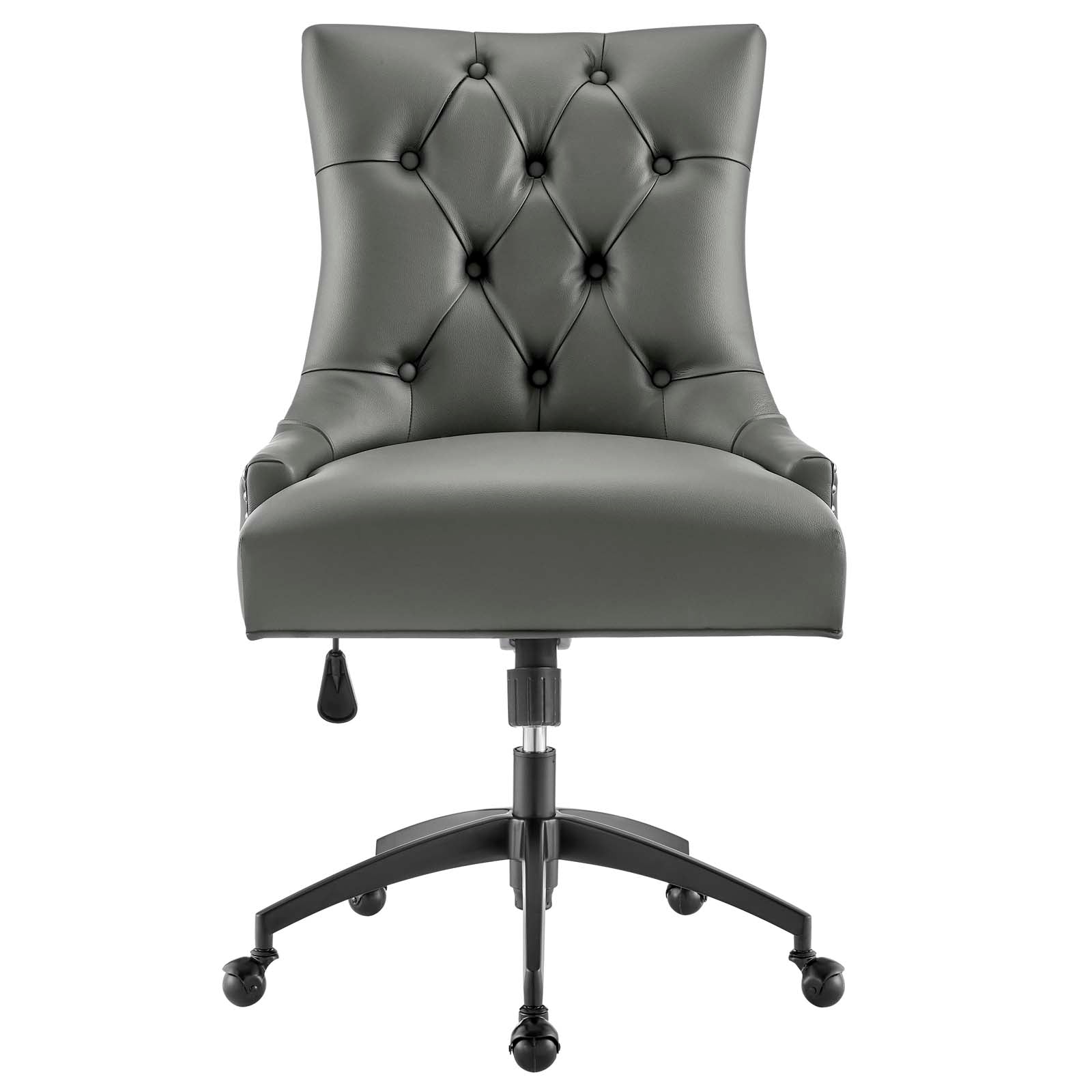 Regent Tufted Vegan Leather Office Chair By HouseBean