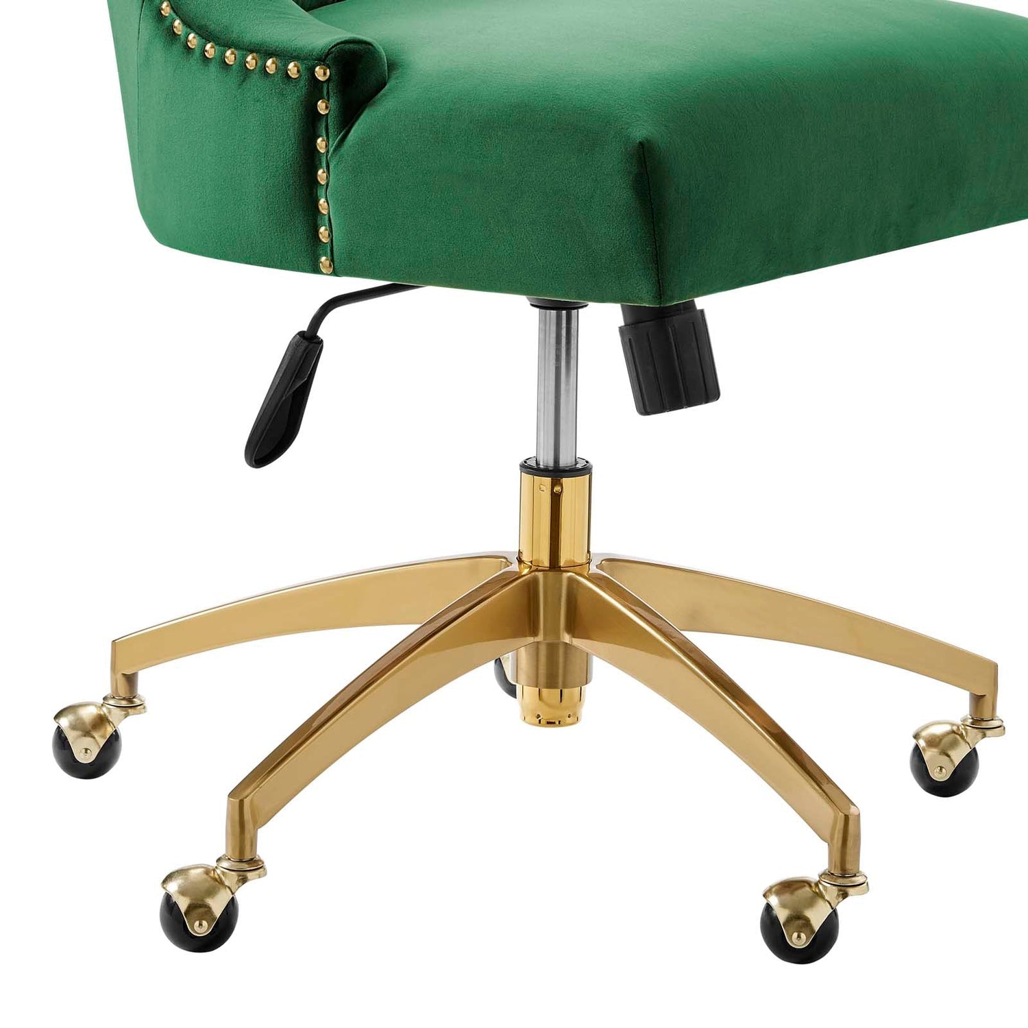 Empower Channel Tufted Performance Velvet Office Chair By HouseBean