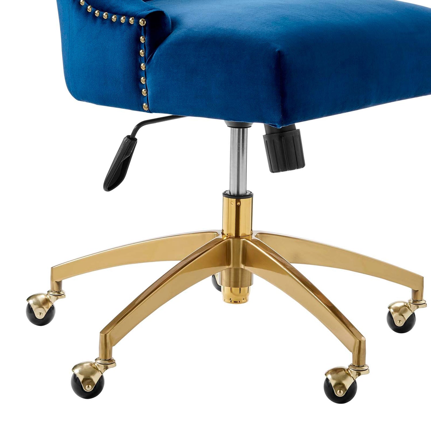 Empower Channel Tufted Performance Velvet Office Chair By HouseBean