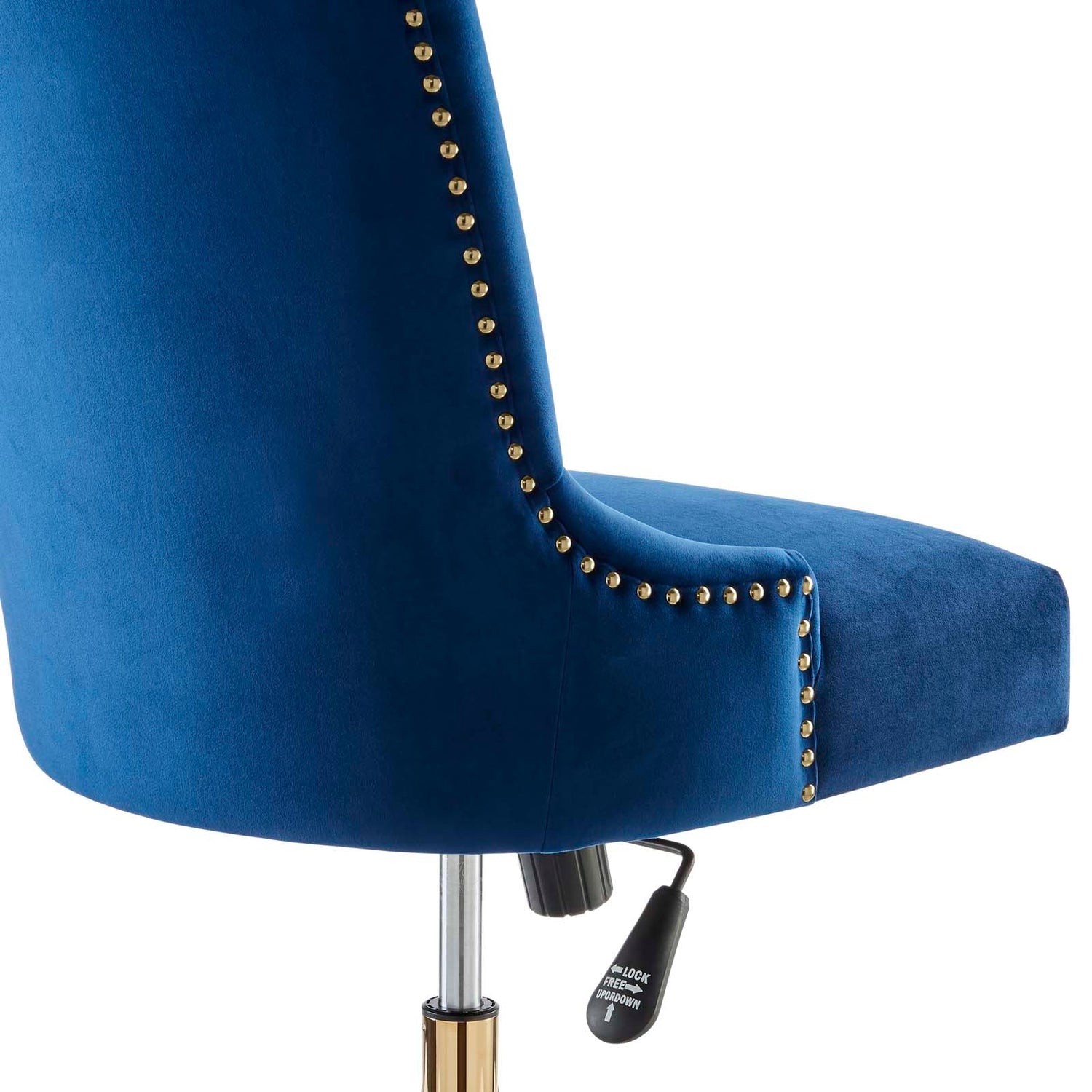 Empower Channel Tufted Performance Velvet Office Chair By HouseBean