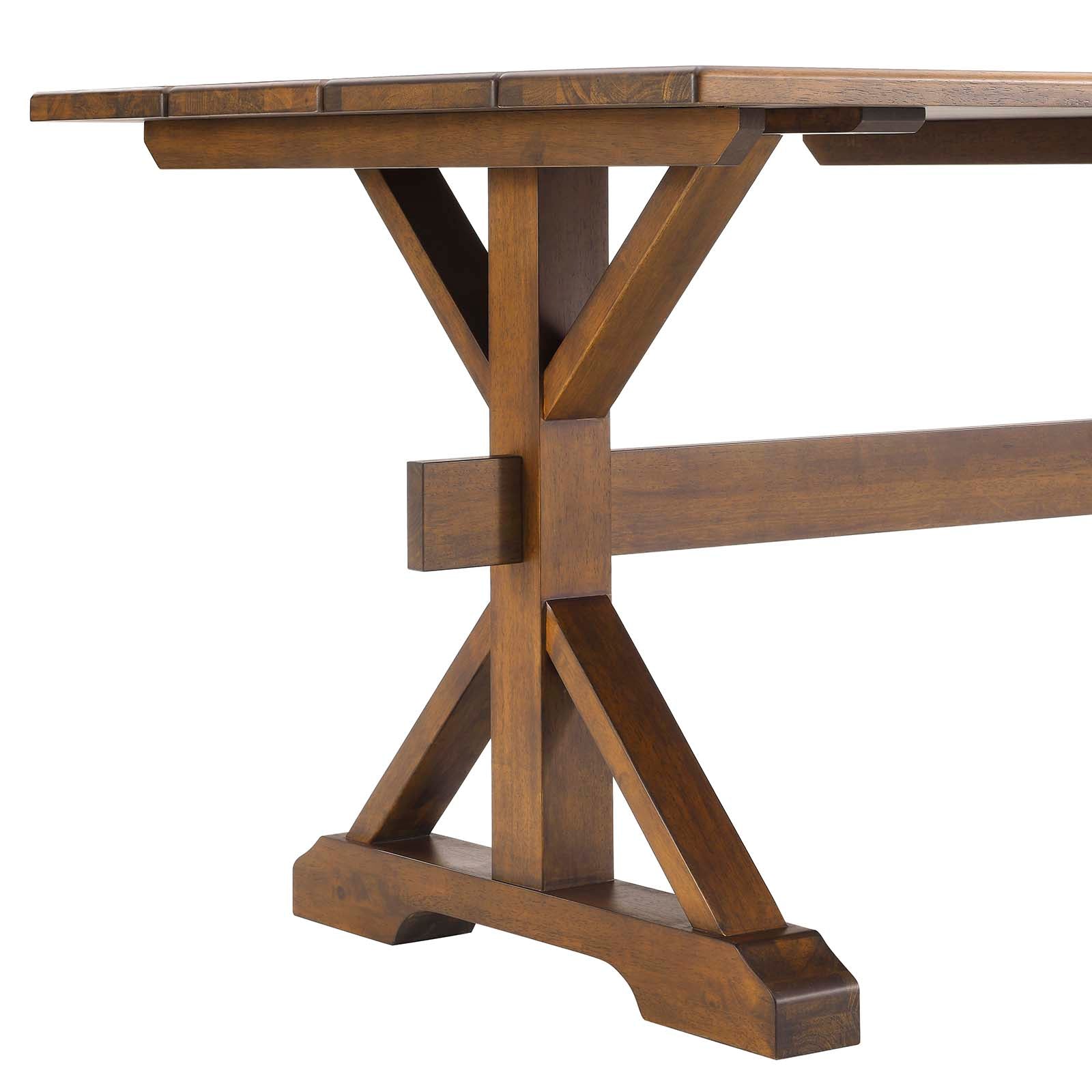 Windchime 71&quot; Wood Dining Table By HouseBean